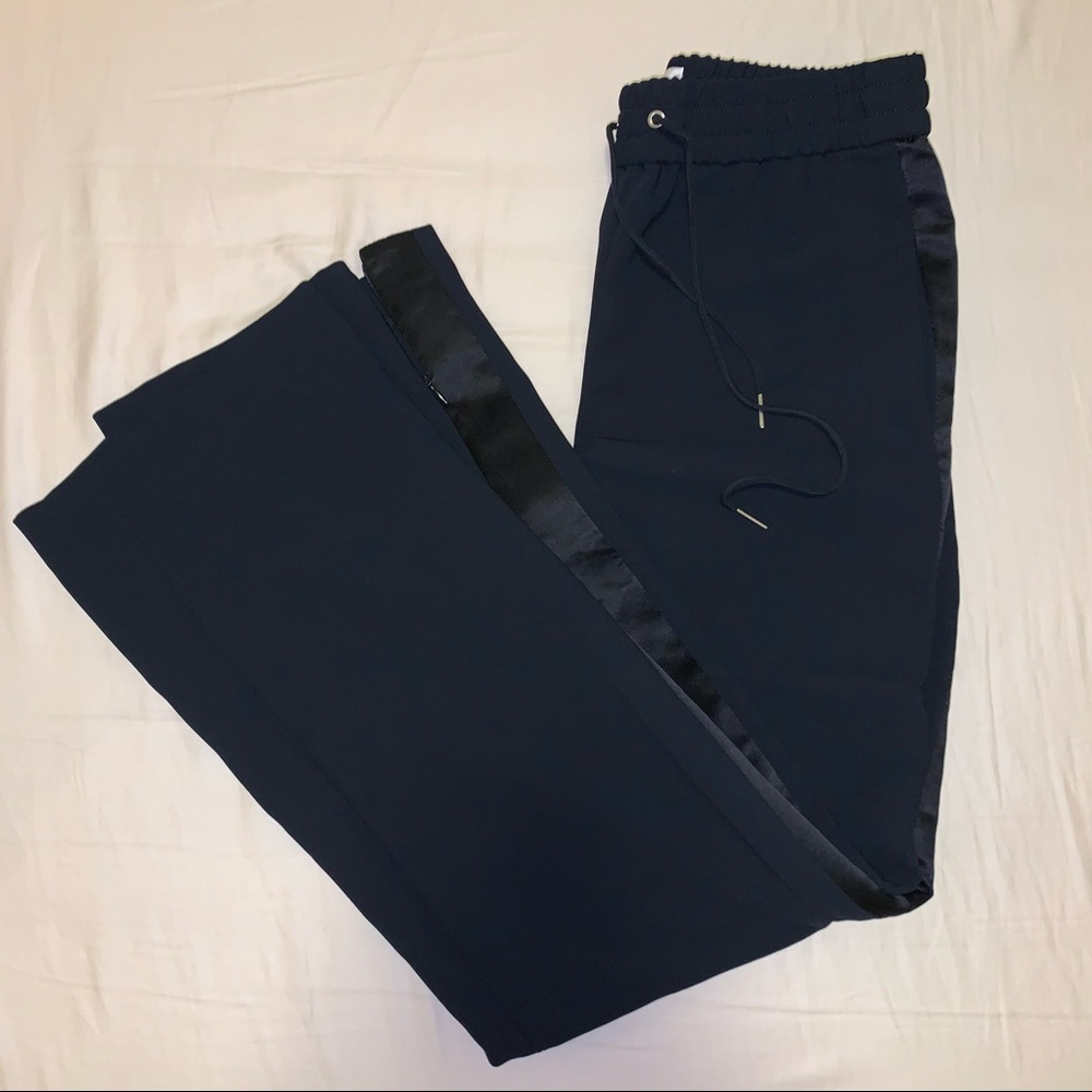 WILFRED Black Trousers with Side Slit Size XS